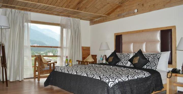 Swiss Wood Hotel Manāli Kültér fotó